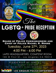 LGBTQ+ Pride Reception